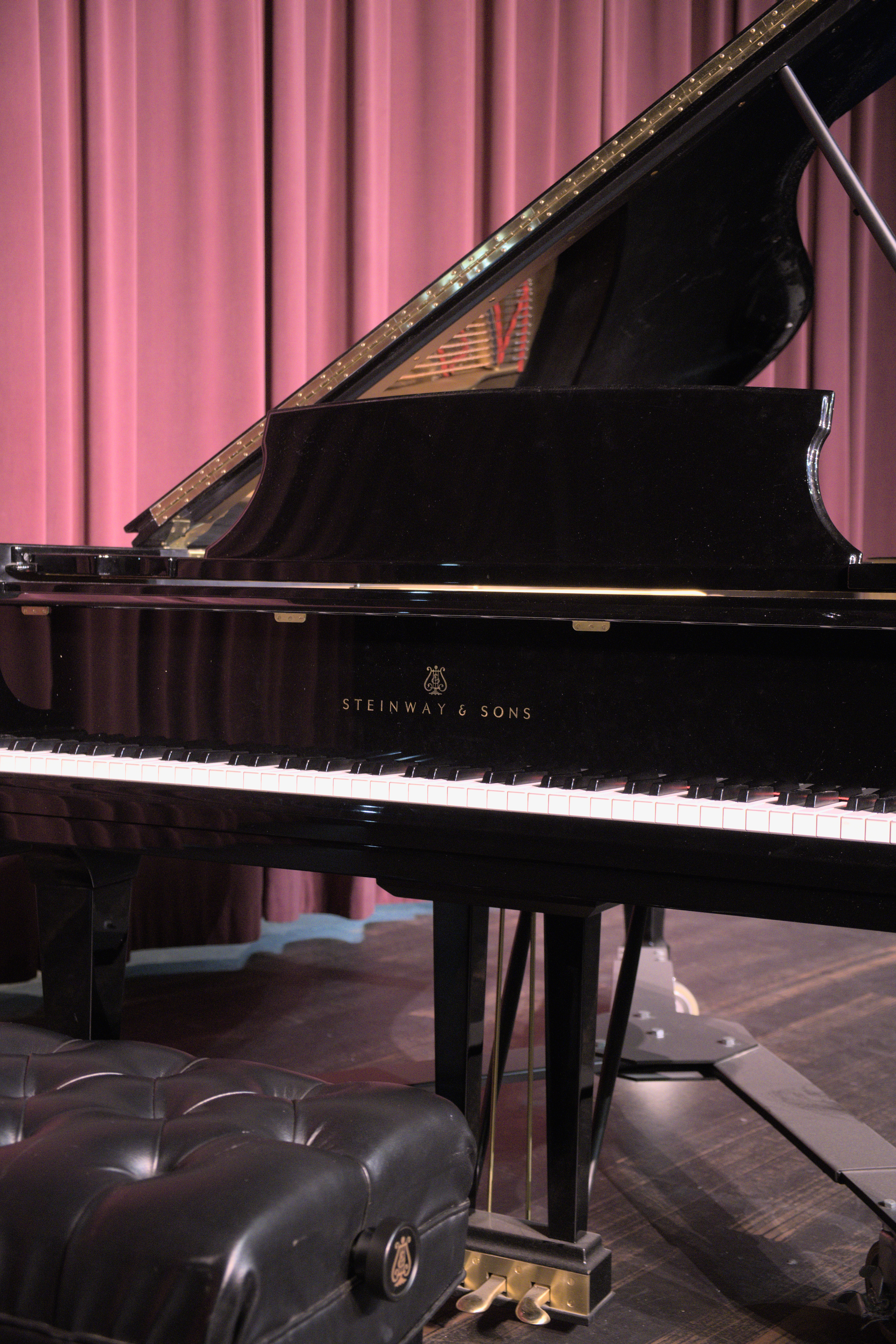 Steinway piano at Lawrence Piano Studio